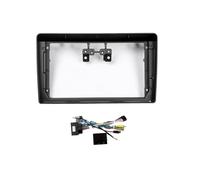 KUNFINE Autoradio Navigation Android Radio Cadre de Montage Masque Bracket avec Faisceau de câbles Spécialement conçu pour Peugeot 407 2004 2005 2006 2007 2008
