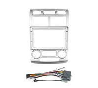 KUNFINE Autoradio Navigation Android Radio Cadre de Montage Masque Bracket avec Faisceau de câbles Spécialement conçu pour Kia Sportage 2005 2006 2007 2008 2009 2010