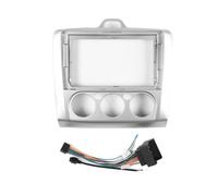 KUNFINE Autoradio Navigation Android Radio Cadre de Montage Masque Bracket avec Faisceau de câbles Spécialement conçu pour Ford Focus 2004 2005 2006 2007 2008 2009 2010 2011 MT