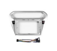 KUNFINE Autoradio Navigation Android Radio Cadre de Montage Masque Bracket avec Faisceau de câbles Spécialement conçu pour Peugeot 301 2013 2014 2015 2016 2017 2018