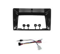 KUNFINE Autoradio Navigation Android Radio Cadre de Montage Masque Bracket avec Faisceau de câbles Spécialement conçu pour Nissan Sentra 2007 2008 2009 North American Version