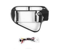 KUNFINE Autoradio Navigation Android Radio Cadre de Montage Masque Bracket avec Faisceau de câbles Spécialement conçu pour Toyota Aqua 2018 2019 2020 2021 RHD