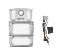KUNFINE Autoradio Navigation Android Radio Cadre de Montage Masque Bracket avec Faisceau de câbles Spécialement conçu pour Chrysler 300C 2005 2006 2007