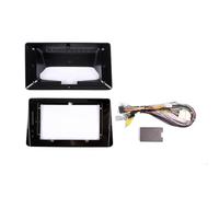 KUNFINE Autoradio Navigation Android Radio Cadre de Montage Masque Bracket avec Faisceau de câbles Spécialement conçu pour Mitsubishi Eclipss Cross 2018 2019 2020