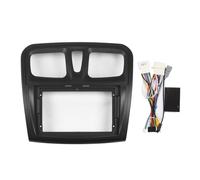 KUNFINE Autoradio Navigation Android Radio Cadre de Montage Masque Bracket avec Faisceau de câbles Spécialement conçu pour Renault Sandero/Symbol 2014 2015 2016 2017