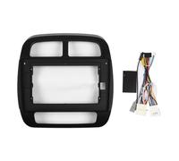 KUNFINE Autoradio Navigation Android Radio Cadre de Montage Masque Bracket avec Faisceau de câbles Spécialement conçu pour Renault Eno/Kwid 2019