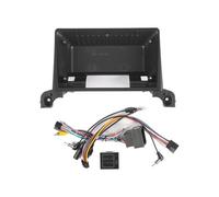KUNFINE Autoradio Navigation Android Radio Cadre de Montage Masque Bracket avec Faisceau de câbles Spécialement conçu pour Peugeot 4008/5008 2017 2018 2019