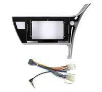 KUNFINE Autoradio Navigation Android Radio Cadre de Montage Masque Bracket avec Faisceau de câbles Spécialement conçu pour Toyota Corolla 2017 2018 RHD Small Hole