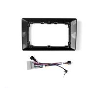 KUNFINE Autoradio Navigation Android Radio Cadre de Montage Masque Bracket avec Faisceau de câbles Spécialement conçu pour Honda BRIO 2012