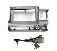KUNFINE Autoradio Navigation Android Radio Cadre de Montage Masque Bracket avec Faisceau de câbles Spécialement conçu pour Honda Civic 2005 2006 2007 2008 2009 2010 2011 RHD