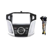 KUNFINE Autoradio Navigation Android Radio Cadre de Montage Masque Bracket avec Faisceau de câbles Spécialement conçu pour Ford Focus 2012 2013 2014 2015 2016 2017 2018 Original Style