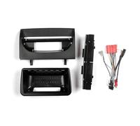KUNFINE Autoradio Navigation Android Radio Cadre de Montage Masque Bracket avec Faisceau de câbles Spécialement conçu pour Mazda 2 CX-3 2021 UV Black