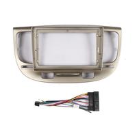 KUNFINE Autoradio Navigation Android Radio Cadre de Montage Masque Bracket avec Faisceau de câbles Spécialement conçu pour Kia Rio 2007