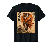 Kung Fu Aussie Monk Dog Fighter Shaolin Berger Australien T-Shirt