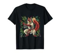 Kung Fu Écureuil Nature Kickboxing Jiu-Jitsu Écureuil Amoureux T-Shirt