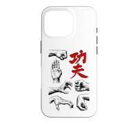 Kung Fu Fist Hand Strike Shaolin Arts Martiaux Chinois Coque pour iPhone 16 Pro