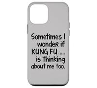 Kung Fu I Wonder Funny Martial Arts Fighting Sifu Students Coque pour iPhone 12 mini