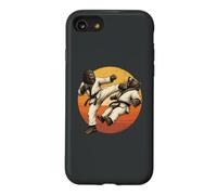 Kung-Fu Judoiste Karate Bear vs. Sasquatch-Bigfoot Taekwondo Coque pour iPhone SE (2020) / 7/8