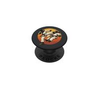 Kung-Fu Judoiste Karate Bear vs. Sasquatch-Bigfoot Taekwondo PopSockets PopGrip Adhésif