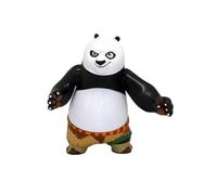 kung Fu Panda 4 - Figurine Po de 14 cm avec Effets sonores activés par l'action et Action de hachage, sculptée et articulée avec précision, Convient aux Enfants de 4 Ans et Plus