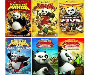Kung Fu Panda Ultimate Collection - Kung Fu Panda / Kung Fu Panda 2 / Kung Fu Panda: Secrets of the Furious Five / Kung Fu Panda Po's Winter Wonderland / Kung Fu Panda: The Midnight Stranger / Kung Fu Panda: Good Croc Bad Croc DVD Collection