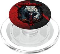 Kung Fu Tigre Blanc PopSockets PopGrip pour MagSafe