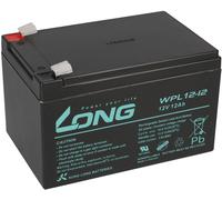 Kung Long Akku 12V 12Ah Pb Batterie WPL12-12 Longlife 10 Ans Après EURBAT