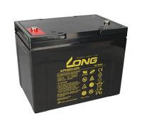 Kung Long Batterie à Plomb KPH80-12N 12V 80Ah M6 Longue Vie Compatible Avec
