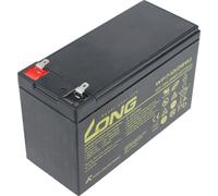 Kung Long batterie au plomb sans entretien WP7-12(28W) avec connecteur Faston 4,8mm 12V/7Ah