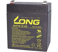 Kung Long VDS Batterie au plomb AGM WP4.5-12, 12 V, 4,5 Ah