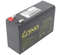 Kung Long WP1224W Batterie au plomb non tissée F2, 12 V, 6 Ah avec connecteur Faston de 6,3 mm