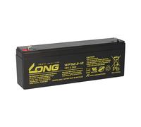 Kung Long WP2.3-12 Batterie au plomb AGM sans entretien 12 V 2,3 Ah
