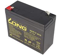 Kung Long WP7-6S F1 Batterie au plomb non tissée, 6 V, 7 Ah avec connecteur Faston 4,8 mm
