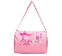 Kungfu Mall Gosses d'enfants de bébé de filles mini-toile d'épaule de 45 tours de sac à main de ballet de danse de princesse rose sac à dos de totalisateur décontracté