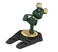 KungFuBearPhoneStand 110g 102x91.2x112mm GreenBlue