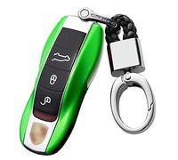 KUNIO Coque de ompatible avec Porsche 718 911 Carrera 918 Spyder Boxster 981 Cayenne 92A Cayman 981 pour Macan pour Panamera 970 Housse de Protection en ABS pour e Voiture Vert