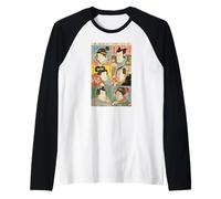 Kuniyoshi Collection 100 Visages Japonais Traditionnels Ukiyo-e Manche Raglan