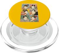Kuniyoshi Collection 100 Visages Japonais Traditionnels Ukiyo-e PopSockets PopGrip pour MagSafe