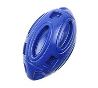 KunLS Balle pour Chien Balle Chien Jouet Chien Indestructible Ballon De Chien De Rugby Balle De Chien Vocale RéSistante Aux Morsures Blue