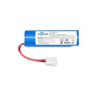 KUNLUN 3500mah Batterie de Remplacement pour Leifheit Dry & Clean 51000 51002, 51113, 51114, Fenstersauger