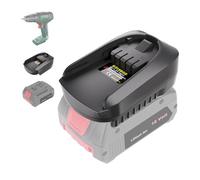 KUNLUN Adaptateur Convertisseur 18V pour Bosch PBA Système Outils Sans Fil - Compatible avec BAT609 GBA (Batterie Non Incluse)