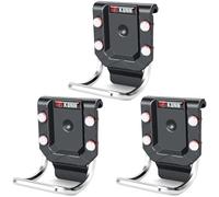 KUNN Lot de 3 étuis de marteau de ceinture à outils en vrac avec boucles à dégagement rapide, convient aux ceintures de 6,9 cm, alliage d'aluminium robuste - pour équipes et entrepreneurs