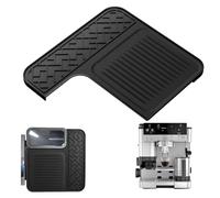 Kunoli Tapis en silicone pour machine à café espresso Ninja Luxe ES601 - Accessoires pour Ninja Luxe Cafe - Protège la surface supérieure - Antidérapant - Imperméable - Résistant à la chaleur - Noir