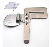 kunpeng -1piezas # kp-222 fichier de jonction de Hemmer de queue courte ajustement pour machine à coudre de puntada d'aiguille d'une seule aiguille tape size:5/16