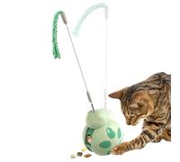 KunpengZen Jouet Chat Interactif - Balle Interactive, Boule Magique Chat, Distributeur de Croquettes, Jouet pour Chats Intérieur, Cadeau pour Exercice et Soulagement de l'Esnnui