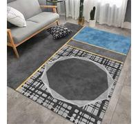 Kunsen Revetement De Sol Tapis Salon Lavable Gris Pat Patrouille 200X250CM
