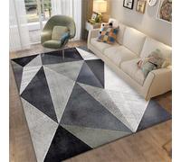 Kunsen Tapis d'eveil Bebe Moderne géométrique Salon Chambre à Coucher antidérapant décoration en Peluche Bon Traitement Tapis d’Entree Multicolore Tapis pa Cher 200X250CM
