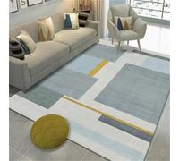 Kunsen Tapis Escalier Accessoire Chambre Bleu Conception Moderne, Simple et Confortable, idéale pour Le Salon la des Enfants 160x230CM Decoration de Bureau