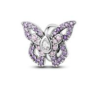 KUNSIR Charme Perles en argent sterling 925 pour bracelet et collier Pandora Compatible avec bracelets européens pour femmes et filles