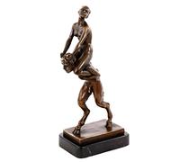 Kunst & Ambiente - La jeune fille chevauche le faune - Vienne Bronze - Bergmann signé - Faun Statue - Diable Sculpture - Achetez Satyr - Décoration d'intérieur